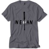 The Walking Dead Negan Gri Tişört - S
