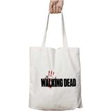The Walking Dead The Walking Dead Iki Taraf Kalıcı Yıkanabilir Okul Plaj Omuz Bez Çanta