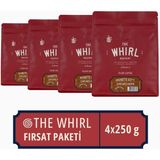 The Whirl Filtre Brunetta 431°F Çekilmiş Kahve 4 x 250 gr