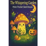 The Whispering Garden: Mini Pocket Sketchbook