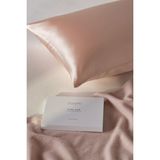 The White Company 19 Momme Saf Ipek Yastık Kılıfı - Pembe - Super King 50 x 90 cm