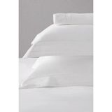 The White Company Hanbury Pamuk Saten Düz Çarşaf 2'li Set - Beyaz - King 275 × 275 cm