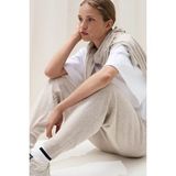 The White Company Kaşmir Karışımlı Paçası Manşetli Kadın Eşofman Altı - Açık Kahverengi - XL