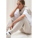The White Company Kaşmir Karışımlı Paçası Manşetli Kadın Eşofman Altı - Açık Kahverengi