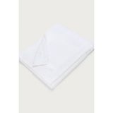 The White Company Organik Pamuklu Yıldız Desenli Intersiya Örgü Bebek Battaniyesi - Beyaz - 75 x 100 cm