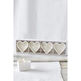 The White Company Seychelles Kalp Şekilli Kokulu Mum Seti 4'lü