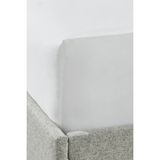 The White Company Symons 1000 Tel Mısır Pamuklu Lastikli Çarşaf - Beyaz - 90 x 190 x 30 cm