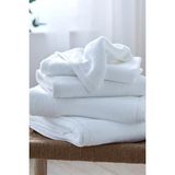 The White Company Waffle Edge Spa Bambu Karışımlı Banyo Havlusu - Beyaz - 70 x 125 cm