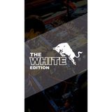 The White Edition (Rdbll) Sticker 20X10CM Jdm Araba-Motor-Laptop Hologram Seçenekli Sticker Etiket - Beyaz - 20x10 Cm