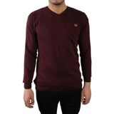 The Wild Walking Erkek V Yaka Triko/kazak - Bordo - XL