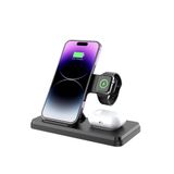 The Wlue 3in1 Magsafe Uyumlu 15w Kablosuz Şarj Standı iphone Telefon, Apple Watch Saatler, Kulaklık