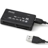 The Wlue 6'sı 1 Arada Kart Okuyucu, SD, Micro SD, TF, CF, XD, MS PRO, MX Dönüştürücü Hub Adaptör
