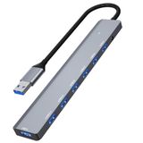 The Wlue 7in1 USB to USB Çoklayıcı 7 Port USB3.0 HUB Power Güç Destekli 5Gbps High Speed