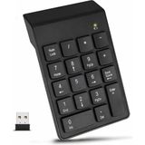 The Wlue Kablosuz Numeric Keypad 18 Tuşlu Sayısal Tuş Takımı Klavye Numpad