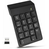 The Wlue Kablosuz Sayısal Tuş Takımı, 18 Tuşlu Numerik Keypad, Numpad Klavye
