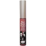 theBalm - Matt ile tanışın (e) Hughes Long - Kalıcı Sıvı Ruj Samimi [paralel ithal mallar]