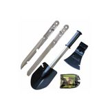 thebestnzm Için Kürek Balta Testere Bıçak Takımı 4 lü Set Kamp Küreği BX-QDOJPL3F6AX6D