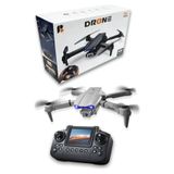 thebestnzm Katlanabilir Wifi FPV Kameralı Mini Drone, 720P HD Canlı Görüntü Aktarımı, Gri Renk