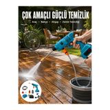 thebestnzm Şarjlı Oto Yıkama, Bahçe Sulama Tabancası Makinesi Yüksek Basınçlı BX-YY4J9KI0DQ4U2