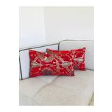 TheBohoHomeDecor Osmanlı Serisi - Laleler Kırlent / Dekoratif Yastık Kılıfı