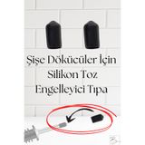 TheBRo 2 Adet Şişe Dökücü için Silikon Tıpa, Özel Yapım Silikon Şişe Dökücü Toz Engelleyici Tıpa