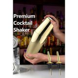 TheBRo Gold Boston Shaker 850ML 2 Adet Gold Şişe Dökücü