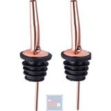 TheBRo Rose Gold Paslanmaz Çelik 2 Adet Şişe Dökücü-Şişe Tıpası