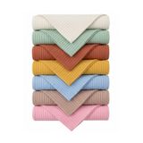 thechild baby collection %100 PAMUK 7'Lİ SET 23X23 BEBEK AĞIZ MENDİLİ | ÖZEL KUTUSUNDA HEDİYELİK - HİPOALERJENİK