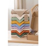 thechild baby collection %100 PAMUKLU 10’LU ÖZEL KUTUSUNDA HEDİYELİK ÇİFT KAT BEBEK AĞIZ MENDİLİ 23X23 CM