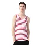 TheDon The Don Beyaz - Kırmızı İç Giyim Atlet, 2XL, 100TDNATL007036, Beyaz - Kırmızı, Erkek