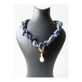 THEIA GemWorks Lapis Lazuli & Barok İnci Kolye