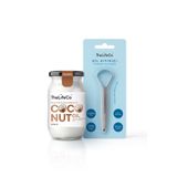 TheLifeCo Ağız Bakım Seti - 337 ml (Paslanmaz Çelik Dil Temizleyici - Dil Sıyırıcı & Organik Hindistan Cevizi Yağı 337 ml)
