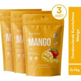 TheLifeCo Freeze Dried - Dondurularak Kurutulmuş Mango 3'lü Paket