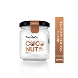 TheLifeCo Organik Hindistan Cevizi Yağı 150 ml (Soğuk Sıkım, Vegan)