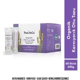 TheLifeCo Organik Psyllium - Karnıyarık Otu Tozu 4g x 60 Adet Şase