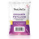 TheLifeCo Organik Psyllium - Limonlu ve Çilekli Karnıyarık Otu Tozu 6g x 7 Adet Şase