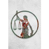 Themis Duvar Dekoru - Süsü, Ahşap Dekoratif Tablo v2 - Renkli Baskı Renkli baskı 48 x 48 UNTNM327