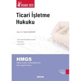 THEMIS – Ticari İşletme Hukuku – Konu Kitabı Ticaret Hukuku Cilt: I