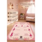 THEMODERNHANE Namaz Öğreten Seccade QR Kodlu Sesli Seccade Kaymaz Yumuşak Seccade 80x120 CM Süngerli Namazlık