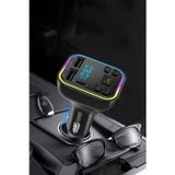 Then Tech Araç Çakmaklık Fm Radyo Player Fonksiyon Tuşlu Usb Çıkışlı Şarjlı 12-24V Çıkışlı 7 Renkli Fm Player