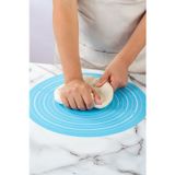Then Tech Kaydırmaz 30Cm Hamur Açma Matı Yıkanabilir Silikon Mat Pasta Yapma Süsleme Hamur Açma Matı