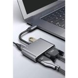 Then Tech Type C Görüntü Dönüştürücü Adaptör 4K Hdmı Vga Usb 3.0 Pd Çoklayıcı Hub Projeksiyon Uyumlu