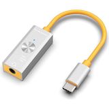 Thentech Gürültü Engelleyici Type C 3.5mm Jack Kulaklık Dönüştürücü Ses Kartı Profesyonel Kayıt Adaptörü