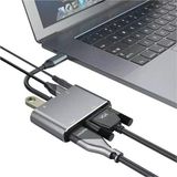 Thentech Type-C Den 4K HDMI VGA Görüntü Aktarma Akıllı Cihaz Bilgisayar Ayarlı Adaptör Port