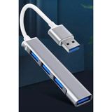 Thentech USB 3.0 Hub Çoklayıcı 4 Portlu Alüminyum Gövde Yüksek Hızlı Veri Aktarımı Laptop Çoğaltıcı
