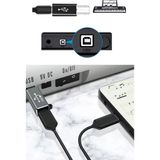 Thentech Yazıcı ve Elektronik Piyano Için Type C Dönüştürücü Adaptör Midi Klavye Bağlantı Çevirici Uç