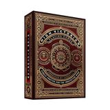 Theory 11 Victorian Koleksiyoner Red Kırmızı Iskambil Oyun Kağıdı Kartları - Abanoz - Option-1