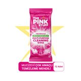 ThePinkStuff Mucizevi Biyolojik Olarak Parçalanabilir Çok Amaçlı Temizleme Mendilleri-Büyük72liMendil-MeyveliKoku
