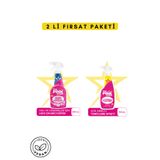 ThePinkStuff Mucizevi Köpüklü Halı Koltuk & Döşeme Leke Çıkarıcı 500ml-Mucizevi Çok Amaçlı Temizleme Spreyi 750ml
