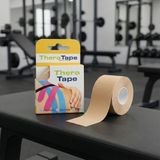 Thera Tape Kinesio Sporcu Ağrı Bandı Kinezyo Bant 5 Metre x 5 cm Ten Rengi - Standart